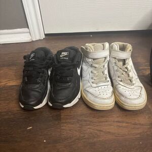 Nike Kids Size 13C Sneakers Bundle Air Max & Nike High Tops Shoes